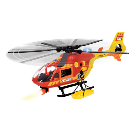 Zabawki Dickie – helikopter pogotowia ratunkowego – helikopter szpitalny – światło i dźwięk – obrotowe śmigło – od 3 lat