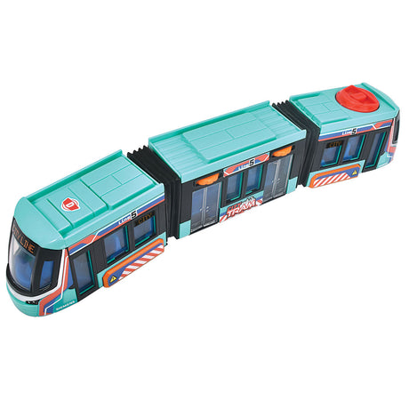 Zabawki Dickie - tramwaj Siemens - 41,5 cm - mechanizm kierowniczy na dachu - od 3 lat - pojazd zabawkowy