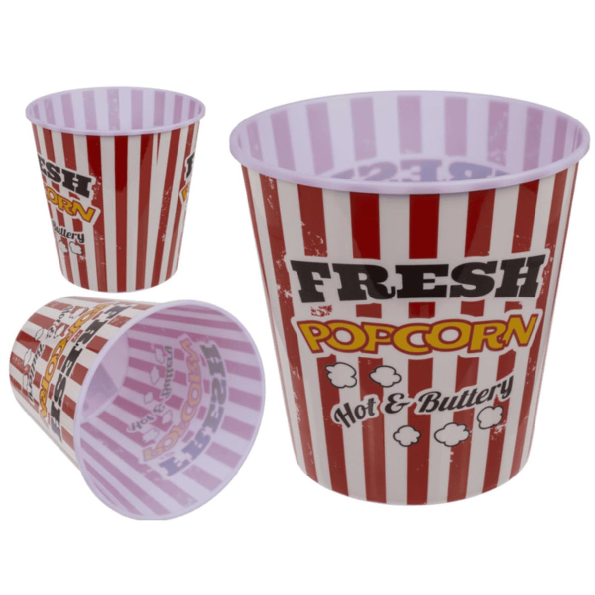 Plastikowy kubek na popcorn Ootb 18cm