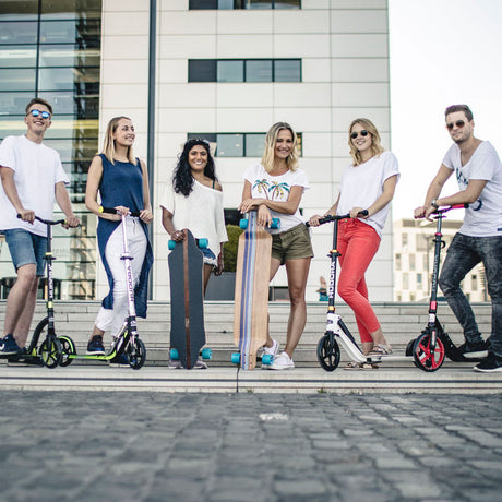 Hudora Big Wheel Style 230 Krok - Biały
