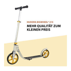 Hudora Big Wheel Krok 215 Skutera - Piasek