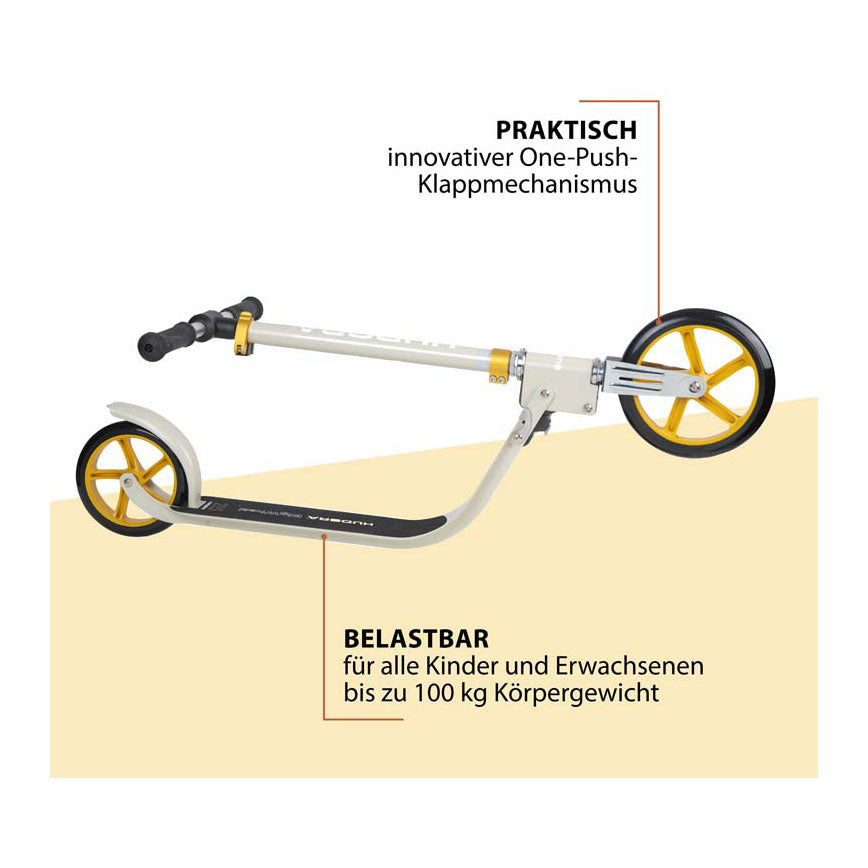 Hudora Big Wheel Krok 215 Skutera - Piasek