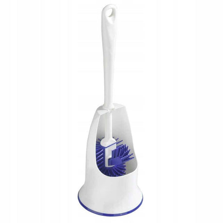 Wenko siliconen toiletborstel 2-in-1 met reiniger