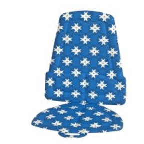 Bobike kinderzitje ond. achter bekleding allstars blue