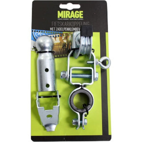 Przyczepka do przyczepy mirage rowerowa moc, srebrny, 22 ~ 24 mm