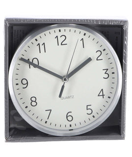Zegar ścienny aluminium 150 x 40 mm różne | 3 sztuki