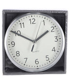 Zegar ścienny aluminium 150 x 40 mm różne | 3 sztuki