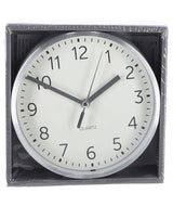 Zegar ścienny aluminium 150 x 40 mm różne | 3 sztuki