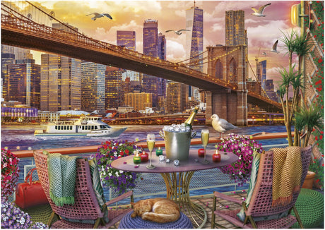 Puzzle Educa NY Romance 2000 elementów, puzzle dla dorosłych.