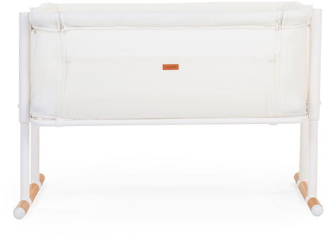 Łóżko dziecięce Childhome evolux co - łóżeczko 2 w 1 - naturalna biel - 0 do 6 m - 97x64x85 cm