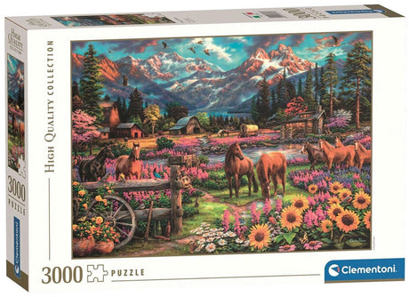 Puzzle Clementoni do swobodnego grania - 3000 elementów.
