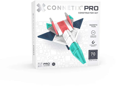 Connetix pro - magnetisch tegels - constructor set - 70 stuks - magnetisch speelgoed