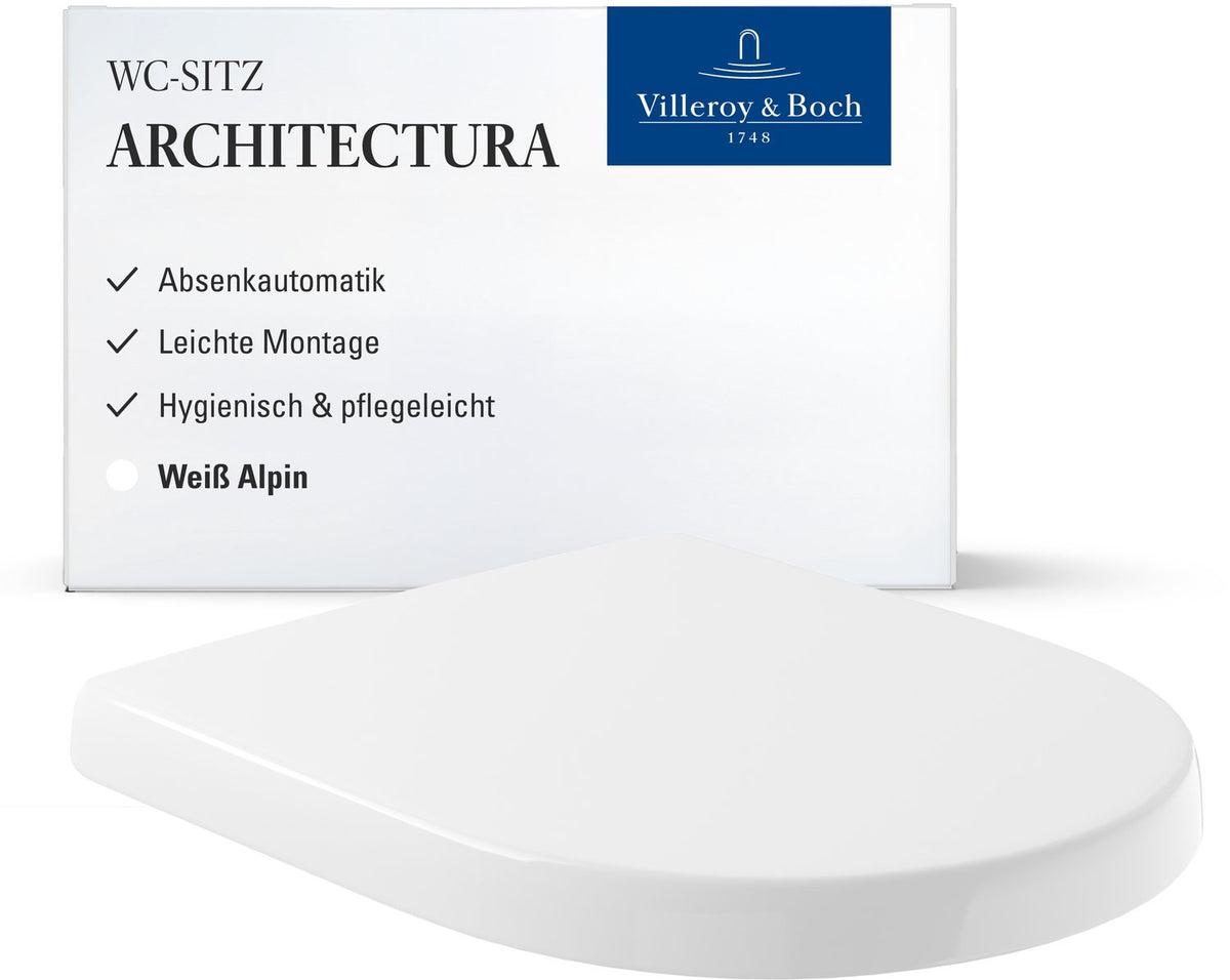 Deska sedesowa Villeroy Boch v b omnia Architectura biała