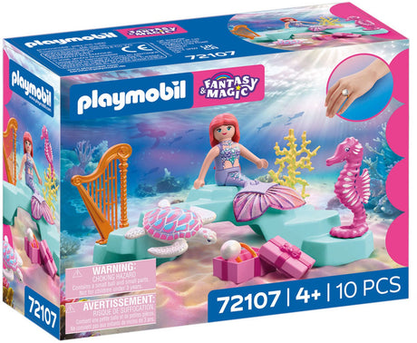 Playmobil fantasy magiczna syrenka z prezentem - 72107