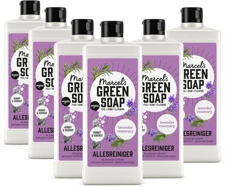 Marcel's green soap allesreiniger - lavendel rozemarijn - 6 x 750ml