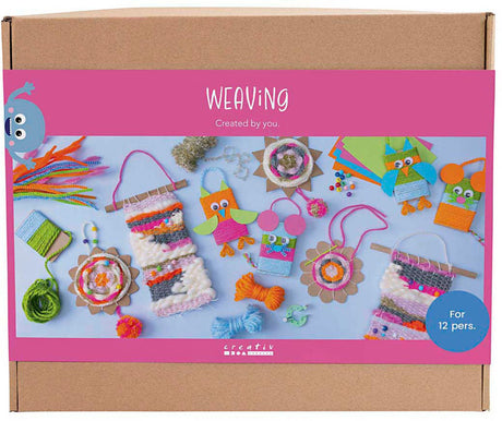 Firma Creativ https: www.cchobby.nl grupa zestaw-tkactwo-mocowania-scienne-wieszaki-sowy-mysz-diverse-colors-1-box