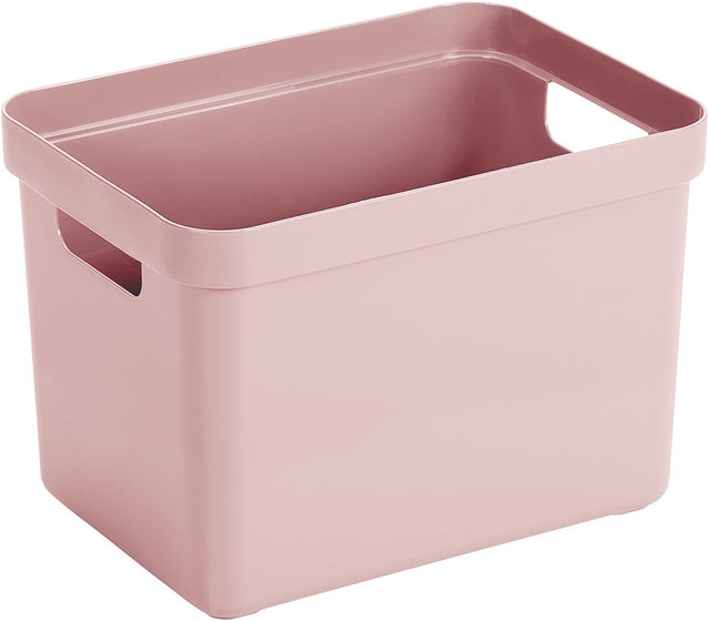 Domowe pudełko do przechowywania Sunware Sigma 18l - 35x24,6x24,3 cm - białe