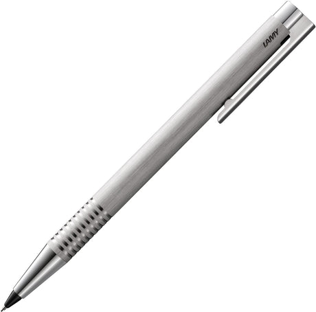 Ołówek automatyczny z logo Lamy, szczotkowana stal
