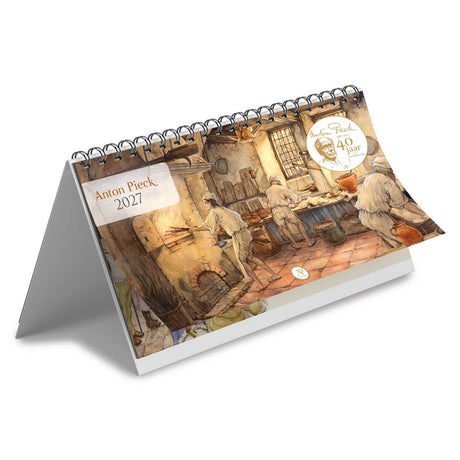 Comello anton pieck deskkalender in de bakkerij 2027