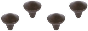 Differnz groningen knop 20 mm - brons