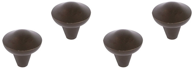 Differnz groningen knop 20 mm - brons