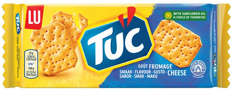 Tuc krakersy serowe - 24 x 100g - przekąska - do napojów - pieczone w piekarniku - przekąski - krakersy - przekąska - smaczne z filmem - ser