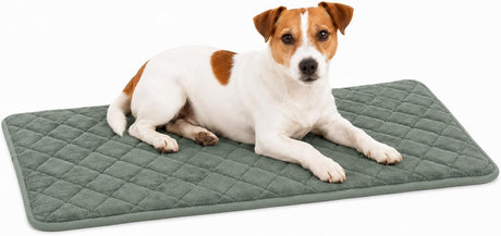 Poduszka dla psa Flamingo - ortopedyczna poduszka dla psa - poduszka na ławkę z pianki memory - weimar green s - komfort premium do klatki dla psa - antypoślizgowy - 70,5 cm