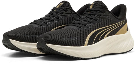 Puma pounce lite 2 unisex sportschoenen - black- gold 41