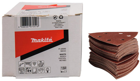Akcesoria Makita papier ścierny 3-k K150 czerwony v. - p-42640 - p-42640