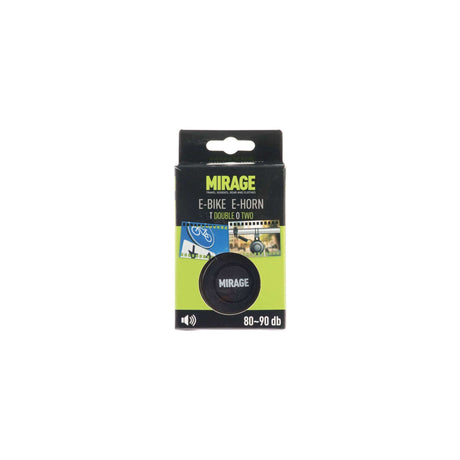 Mirage Fietshoorn T-002 80 90dB 6,5 cm ABS PC Black 2-częściowy