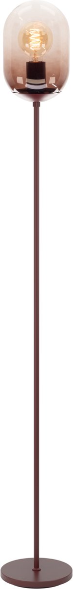 Eglo lequile vloerlamp - e27 - 140 cm - terracotta rood
