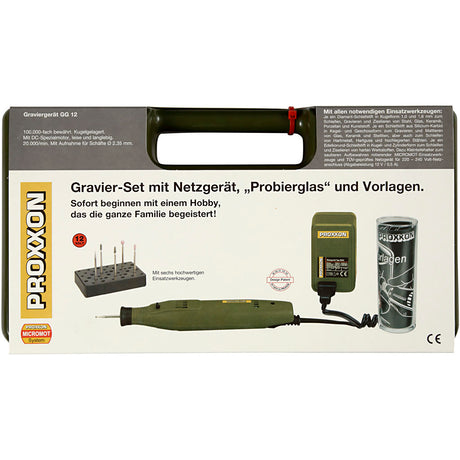 Proxxon https: www.cchobby.nl zestaw do grawerowania 1-zestaw