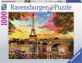Puzzle Ravensburger Les quais de seine 1000 elementów