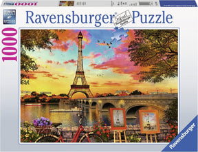Puzzle Ravensburger Les quais de seine 1000 elementów