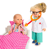 Dolls Doctfit z stetoskopem, 38-45 cm