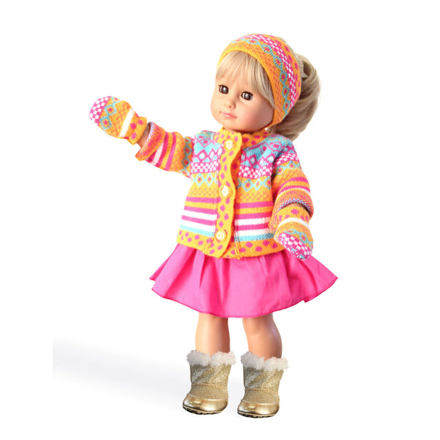 Kamizelka lalek z spódnicą, 35-45 cm