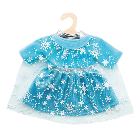 Sukienka dla lalki Heless Ice Princess z peleryną, 28-35 cm