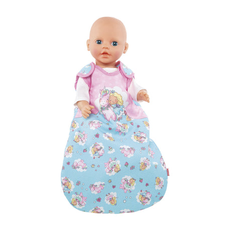 Heless śpiworek dla lalki jednorożec, 28-35 cm