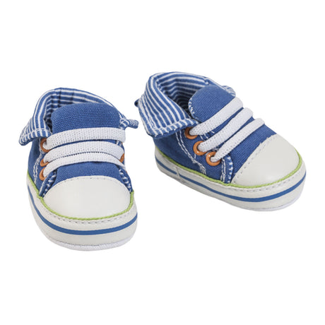Buty dla lalek Heless, trampki, niebieskie, 30-34 cm