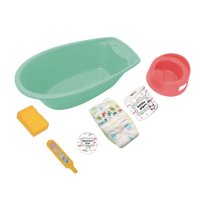 Heless Doll's Bath Penguin z akcesoriami