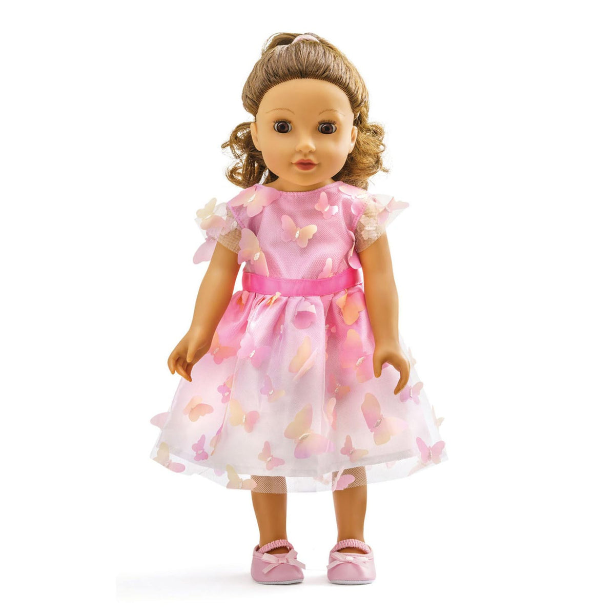 Heless pu-kleid panna motyl, gr. 28-35cm