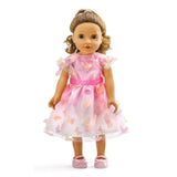 Heless pu-kleid panna motyl, gr. 28-35cm