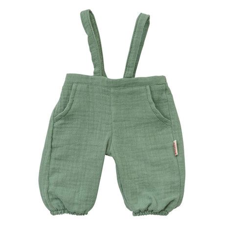 Ogrodniczki dla lalek Heless zielone, 28-35 cm (pasują do lalki Paolo Reina Gordi)