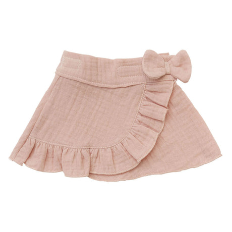 Kopertowa spódnica Heless z górą w kolorze starego różu 28 - 35 cm