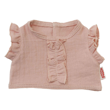 Spódnica kopertowa dla lalek Heless w kolorze różowym z górą 35-45 cm