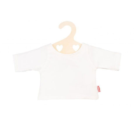 T-shirt heless Dolls White na wieszaku na odzież, rozmiar 35-45 cm