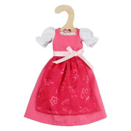 Bez tradycyjnego dirndl-jurk voor modepoppen Pinky - 29 cm