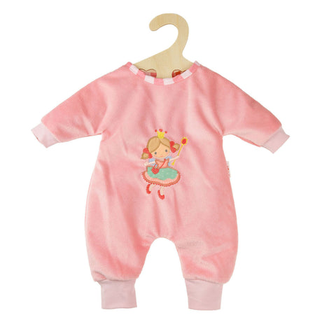 Lalka niemowlęca Heless dla dziewczynki z aksamitnym romperem Princess Emily - 34 cm