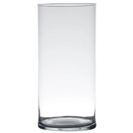 B-living cylindryczny wazon szklany o wymiarach 12xh25cm