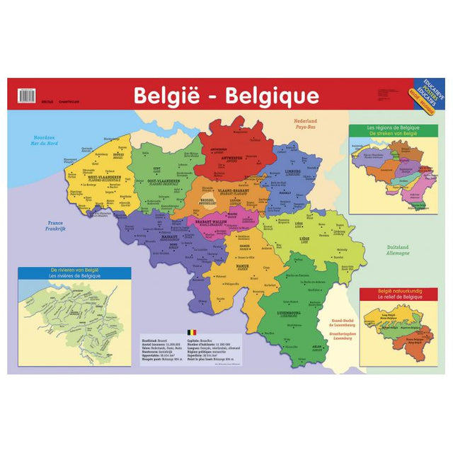 Deltas Plakat edukacyjny - Belgia